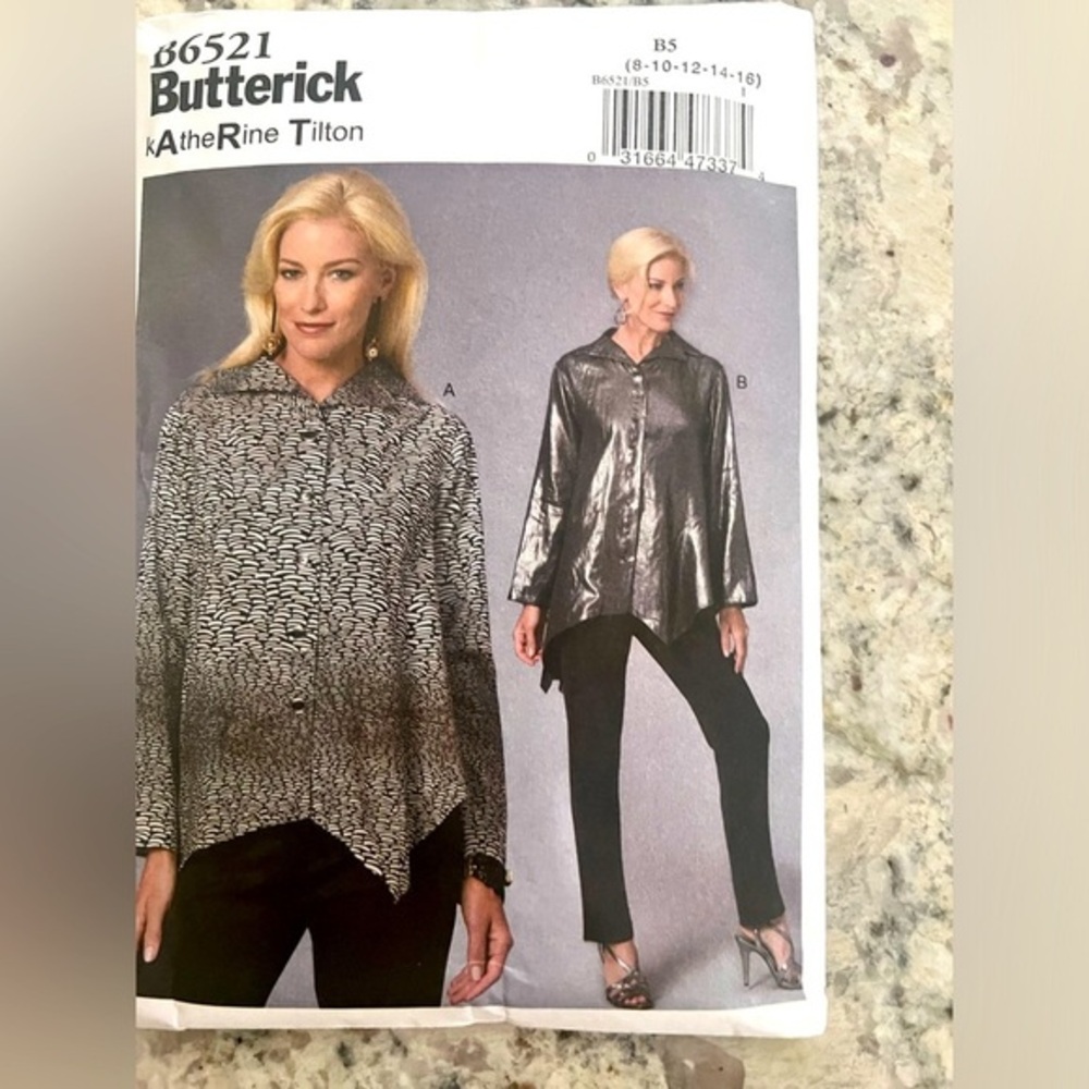 🍄3 for $20 Butterick Kathrine Tilton B6521 new‎ uncut size 8-16